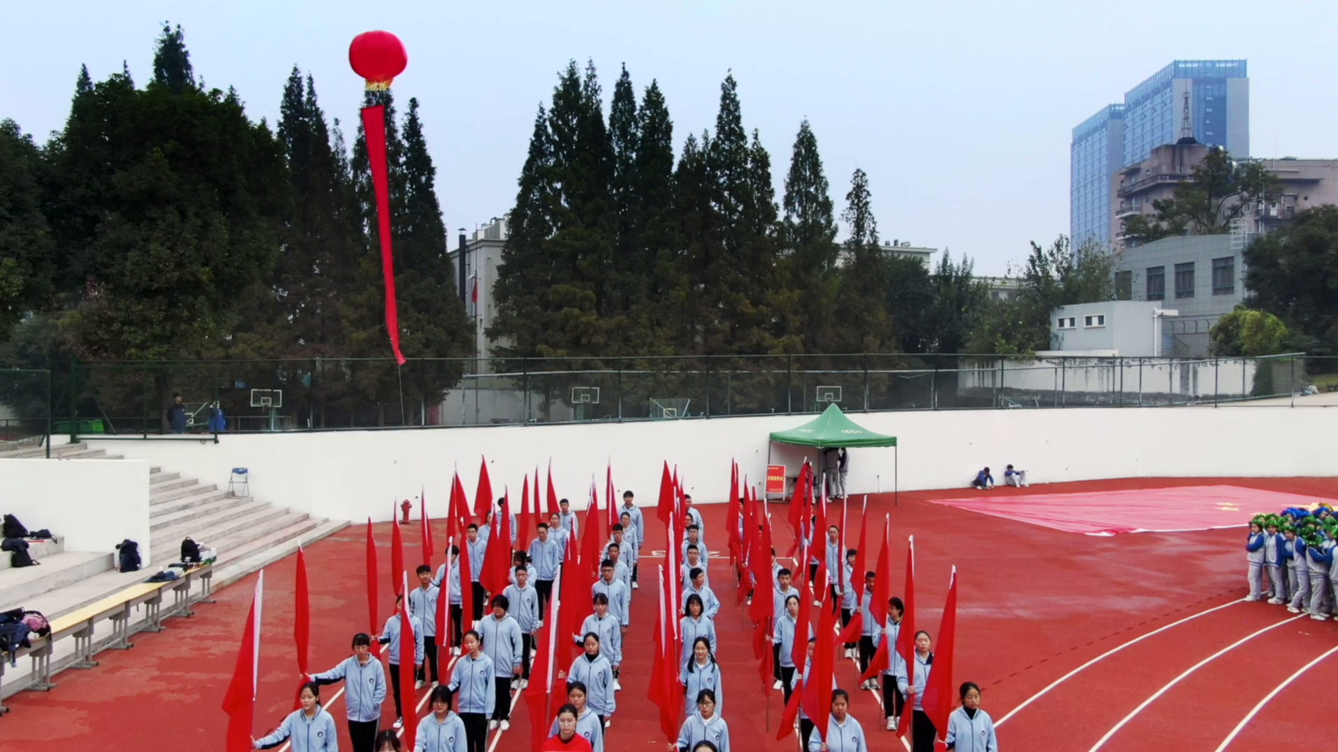 芜湖三中隆重举行第二十二届体育节暨秋季田径运动会